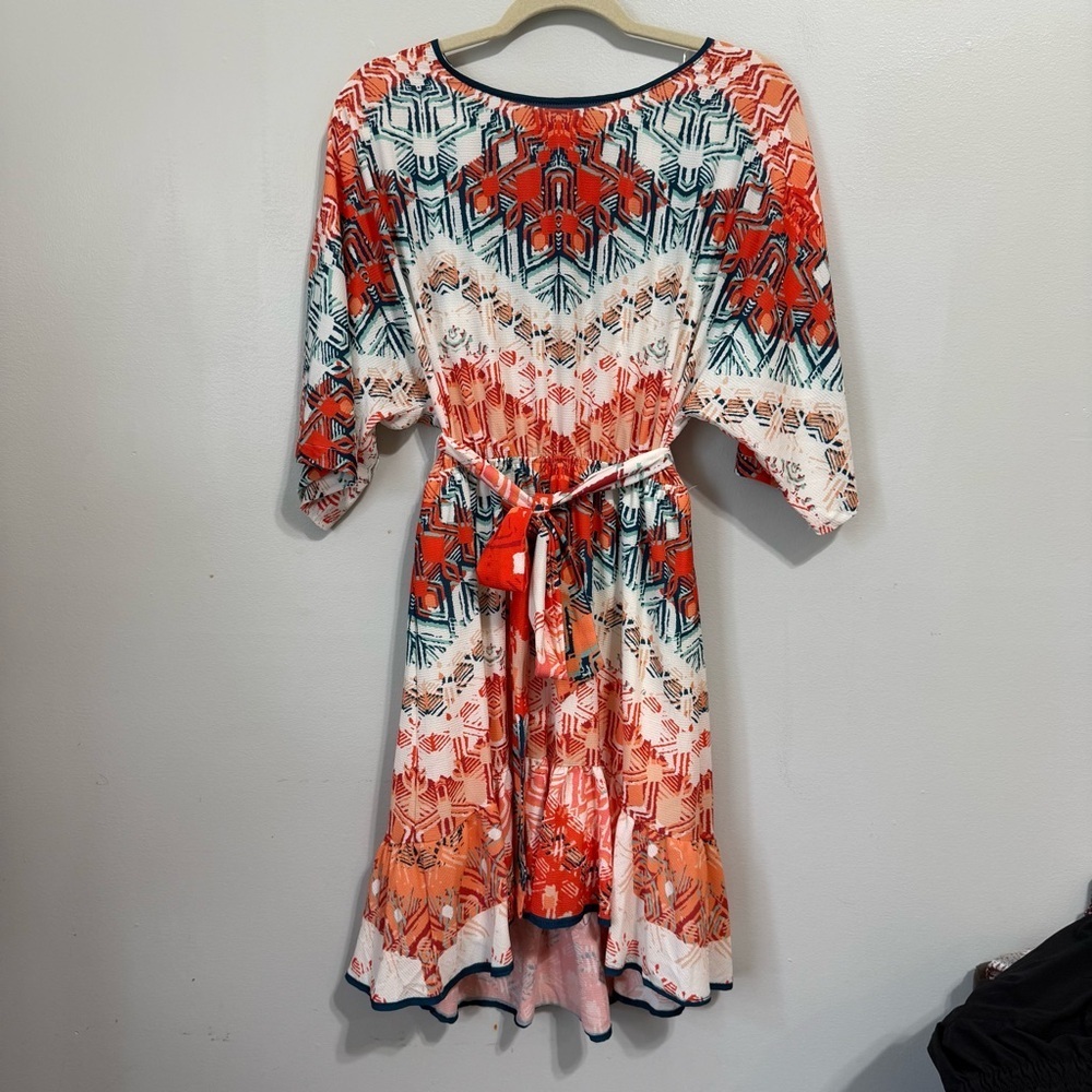 Jealous Tomato NWT Colorful Aztec Geometric Print Mini Dress Size Small